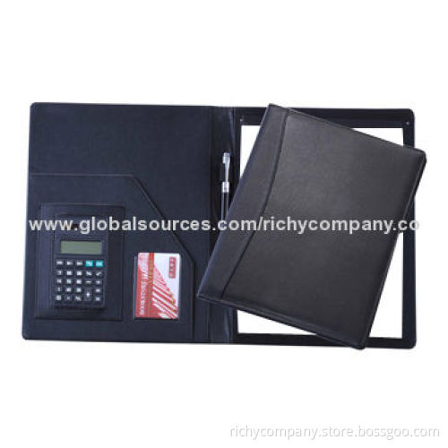 Manager folder with multifunction design